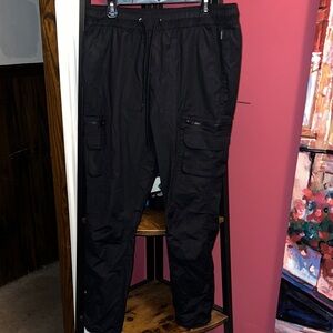 PacSun Men's Black Cargo Pants